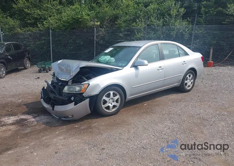 2006 Hyundai Sonata Gls V6/Lx V6 из США, поврежденный, VIN 5NPEU46F66H129627